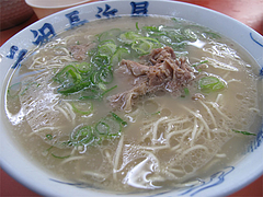 ラーメン@元祖長浜屋