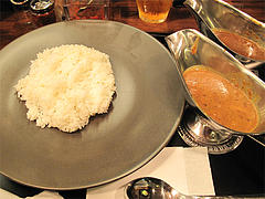 料理:サンキューカレー・ダブルソース390円@サンキューカレー(あんくる)・サンセルコ
