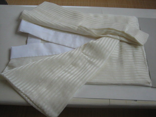 着物縫製室 製作の日々2 : 夏物の襦袢