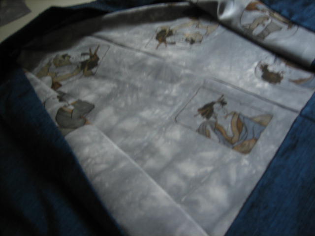 黒猫 裏絵春画 裏隠し春画人形 陶器 男女枕絵浮世絵 置物 時代物