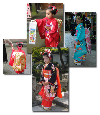 舞妓さんみたいなキュートな「七五三だらり帯」 着物も市価の