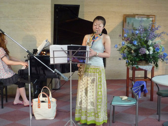 戸田市文化会館でのミニコンサート