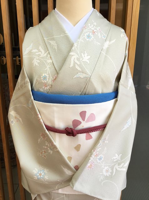 両面大島紬袋帯 （帯と着物を制作する機屋 京都西陣織元 となみ織物 