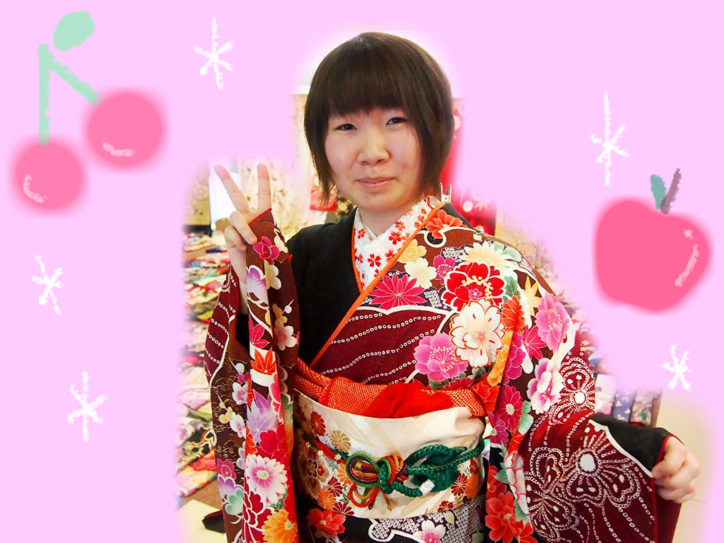 可愛い 成人式 すぎを 北海道旭川市の呉服店