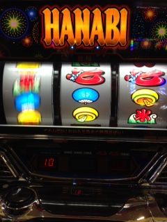 Hanabi ハナビ逆押し赤七狙い 変則押し ノマノミ 1985のノーマルタイプのみの稼働日記 スロット