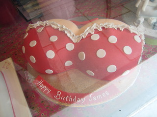 バストのケーキ