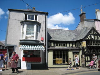 The main street on Anglesey Island