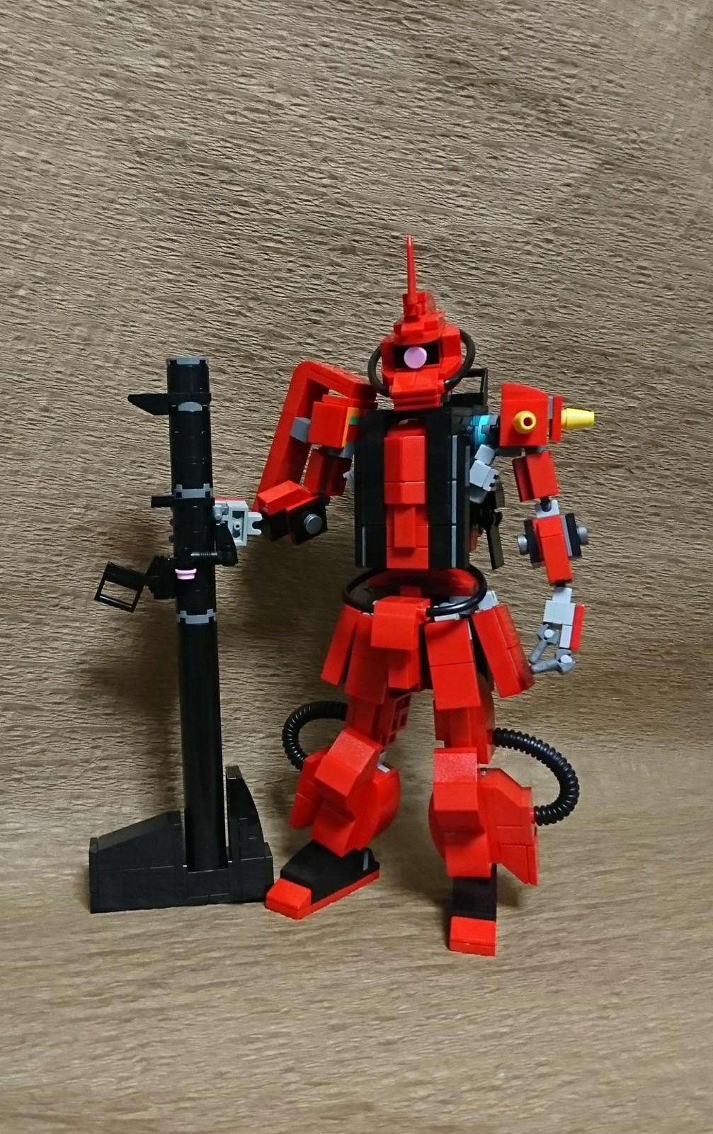 レゴ ジョニー ライデン専用ザク くん Vol 完成なり バトルスーツ編 またまたガシガシ動かせるよ ん はるちゃんの レゴ Lego らんど