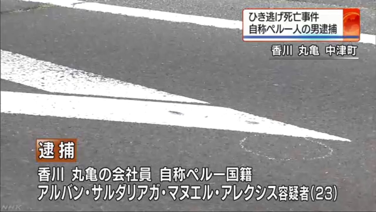 本丸目指して崩れる丸亀城 23歳の自称ペルー人 死亡ひき逃げ事件 キムチうどん県民 本丸目指して崩れる丸亀城 23歳の自称ペルー人 死亡ひき逃げ事件 キムチうどん県民