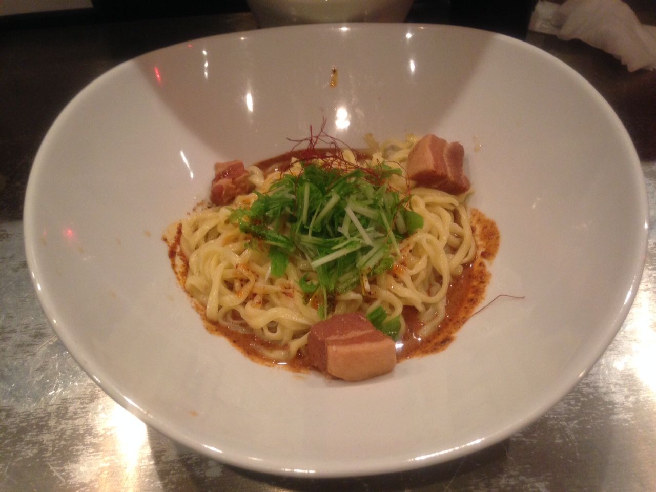 729杯目 蠍シリーズ完結編 紅蠍 の 油そば 虎ノ門 らーめん珍宝館