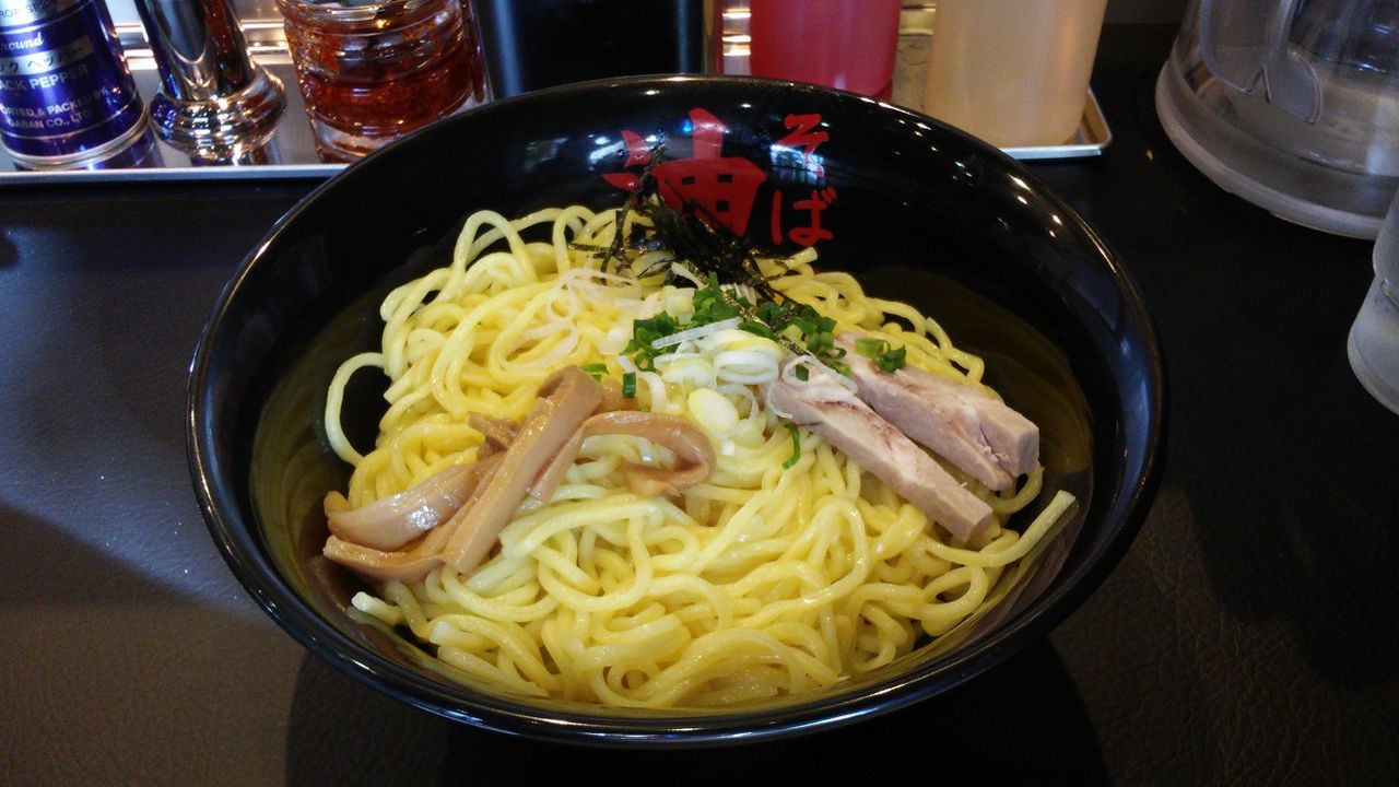 678杯目 祝 開店 東京油組総本店 の 辛味噌油そば 虎ノ門 らーめん珍宝館