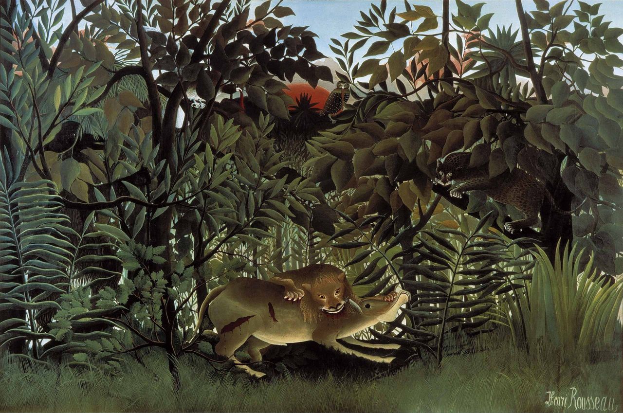 楽園のカンヴァス に登場する絵 ウサギのきなたん徒然日記