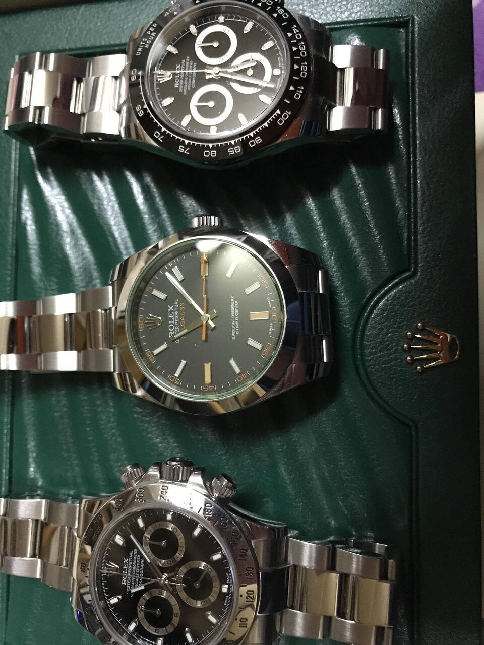 前編 Rolex ﾐﾙｶﾞｳｽ32 白 黒 Gv黒 Gv青 ロレ速 腕時計ブログ