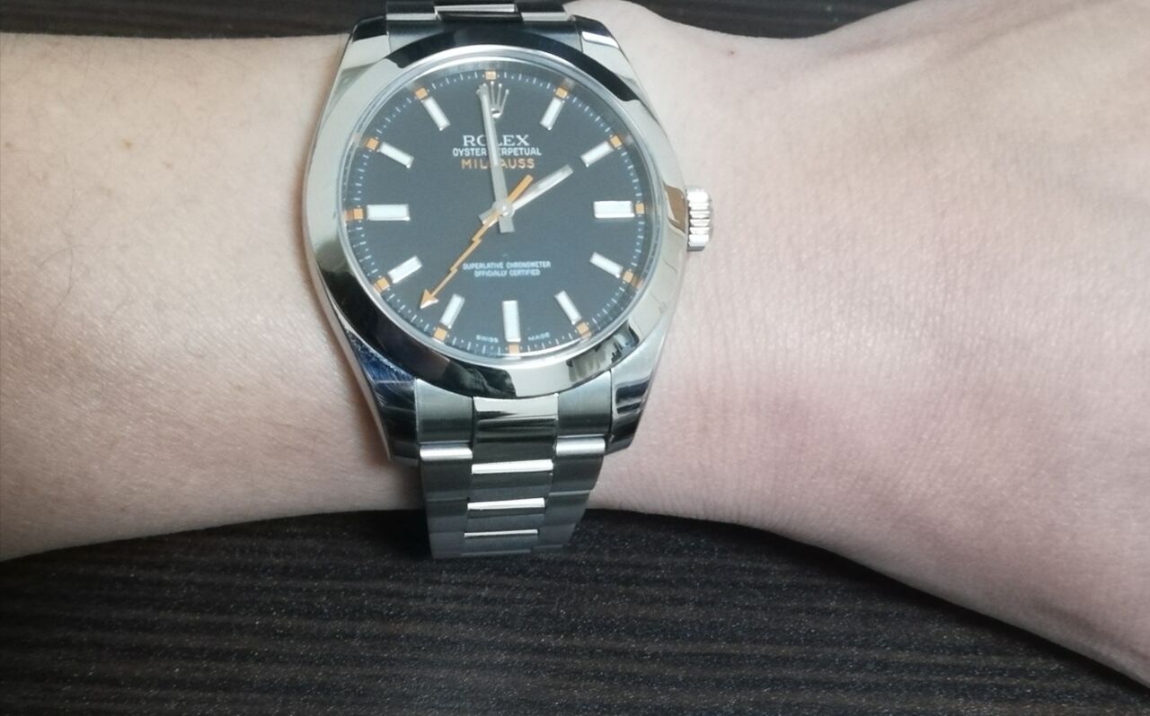 前編 Rolex ﾐﾙｶﾞｳｽ32 白 黒 Gv黒 Gv青 ロレ速 腕時計ブログ