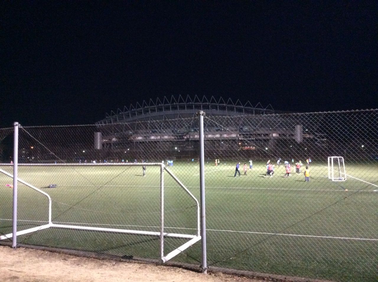 夜のカシマサッカースタジアム 茨城東海岸 夜のカシマサッカースタジアム 茨城東海岸