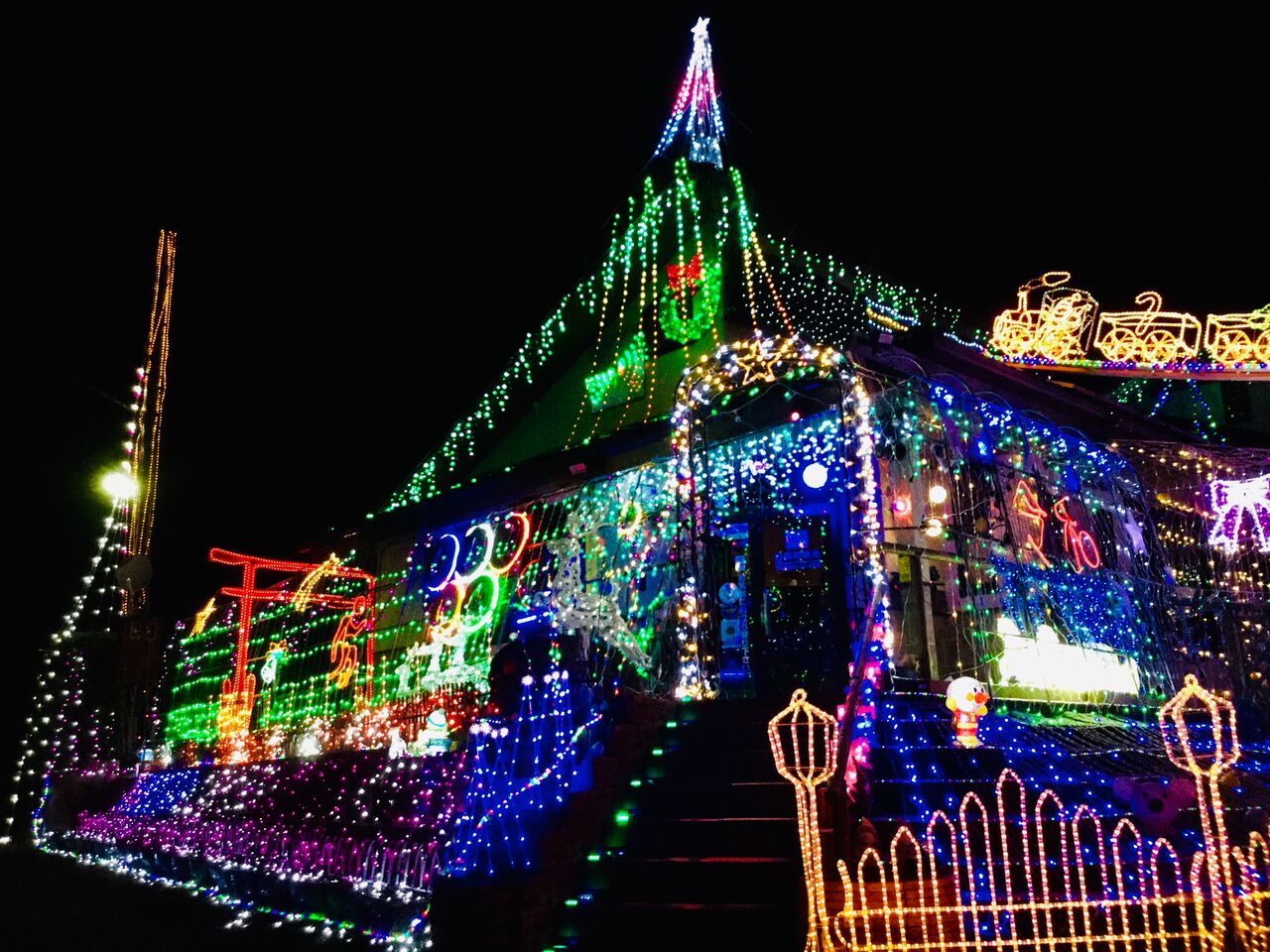 昭和観光のイルミネーション 茨城東海岸