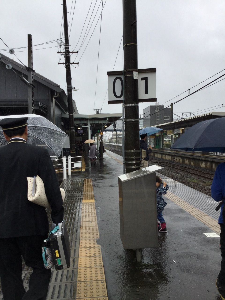 佐原駅に到着 茨城東海岸