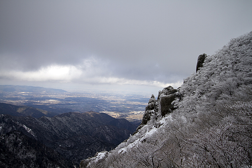 御在所岳の絶景201202 御在所岳の絶景201202