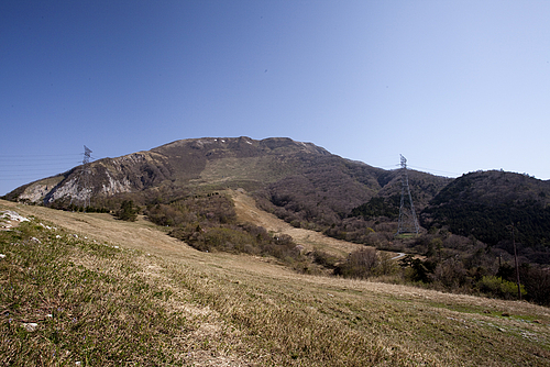 伊吹山_春_3合目付近から 伊吹山_春_3合目付近から