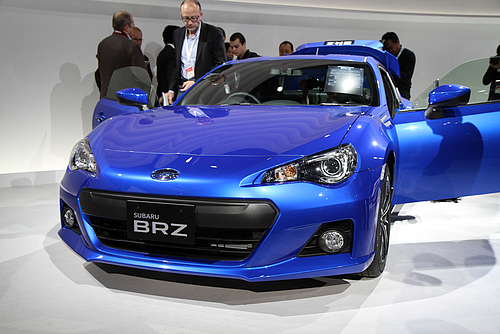 東京モーターショー_BRZ_ブルー 東京モーターショー_BRZ_ブルー