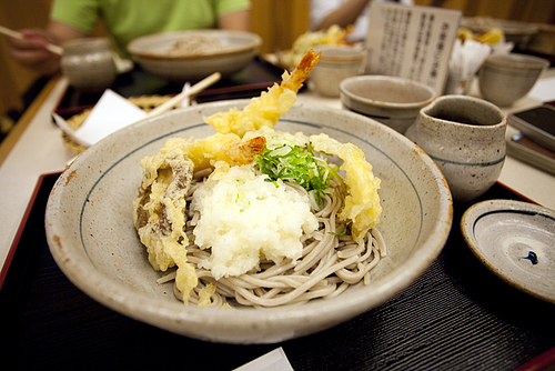伊吹そば_天ぷらおろしそば 伊吹そば_天ぷらおろしそば