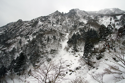 御在所岳登山201202 御在所岳登山201202