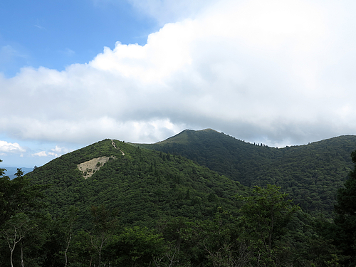 御殿山から武奈ヶ岳 御殿山から武奈ヶ岳