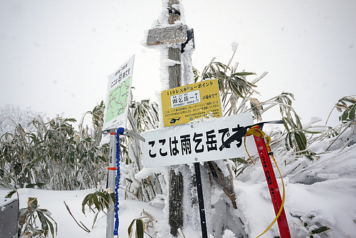 雨乞岳_山頂 雨乞岳_山頂