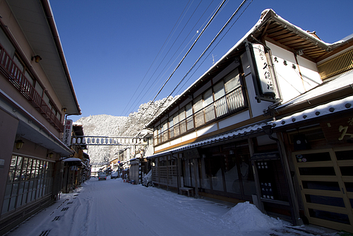 201202_洞川温泉町並み 201202_洞川温泉町並み