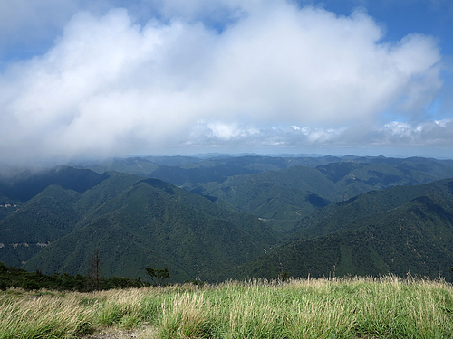 武奈ヶ岳西南稜晴れてきた 武奈ヶ岳西南稜晴れてきた