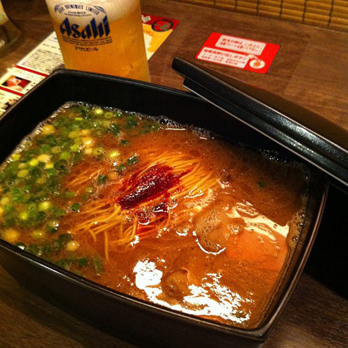 一蘭_釜だしとんこつらーめん