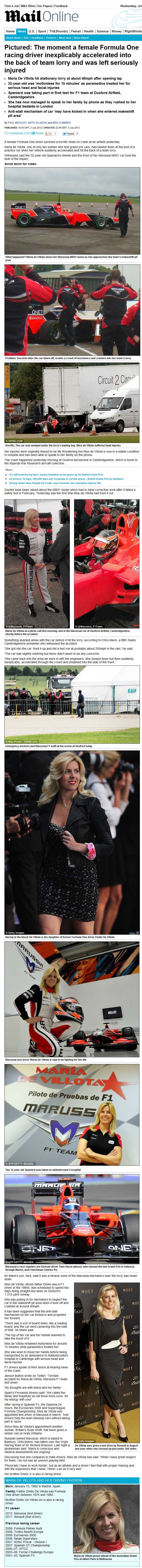 Maria De Villota