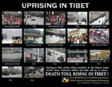 Uprising in Tibet campaign poster