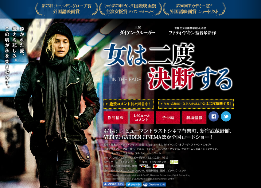 映画『女は二度決断する』公式サイト