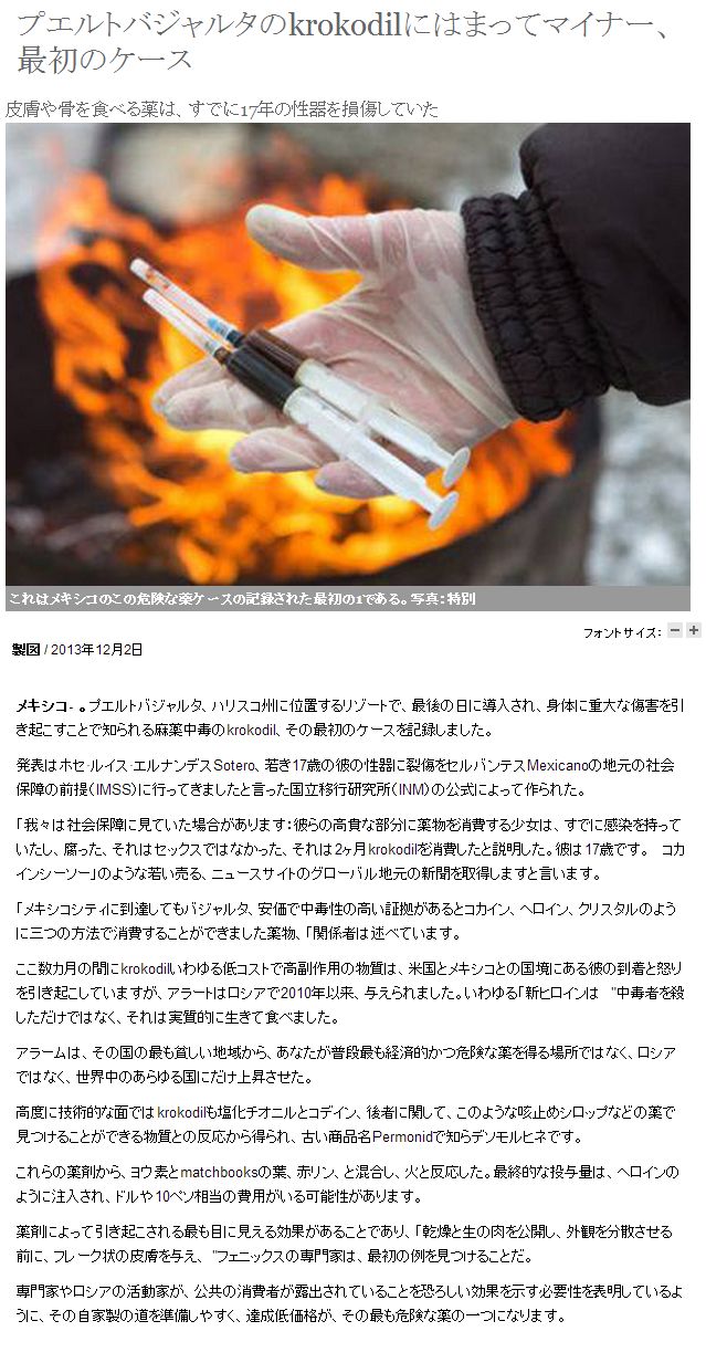 プエルトバジャルタのkrokodilにはまってマイナー