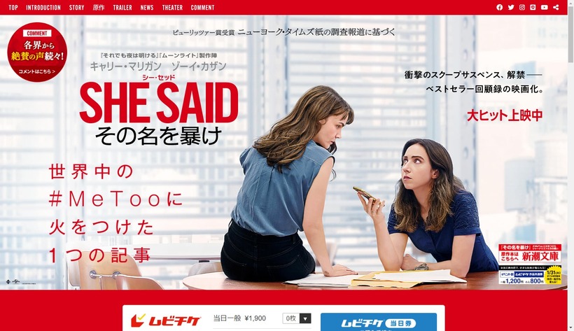 映画『SHE-SAID/シー・セッド-その名を暴け』公式サイト