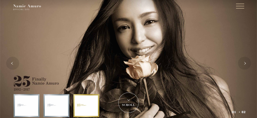 Namie Amuro Official Site (1)