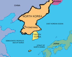 北朝鮮国土