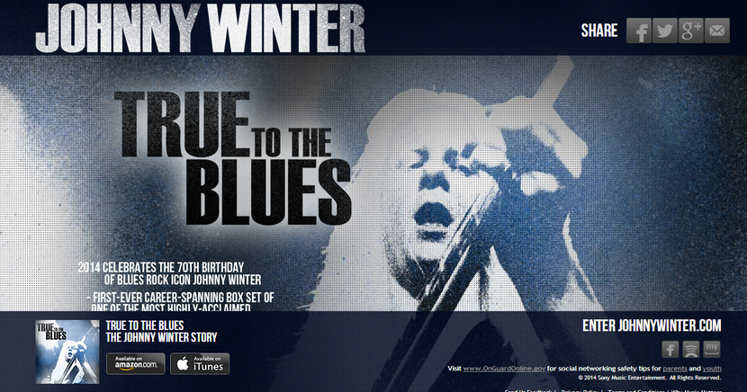 Johnny Winter The Official Johnny Winter Site