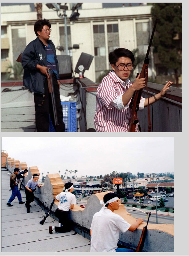 Koreans during the LA riot