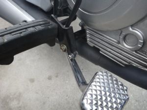リアブレーキ調整