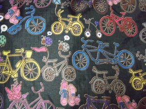 自転車リュックアップ