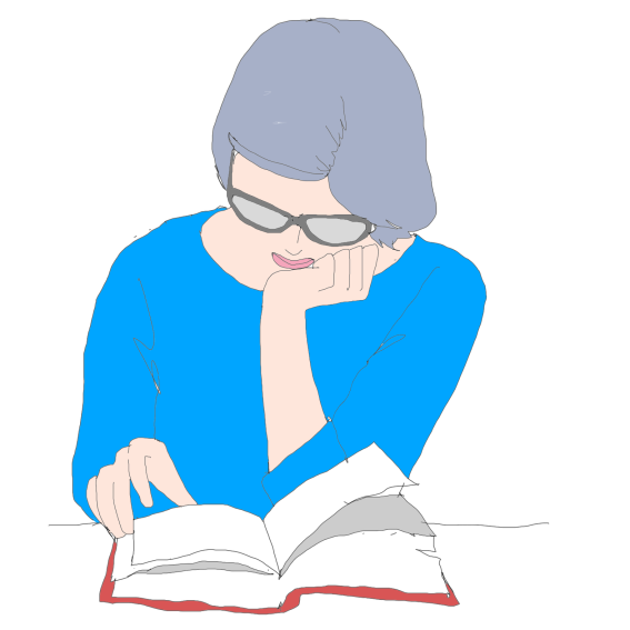 読書する女 50にもなって 読書する女 50にもなって
