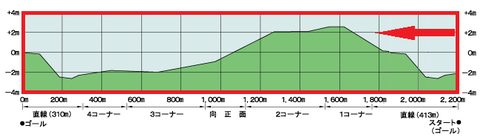 中山芝2200m