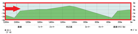 中京芝2200m