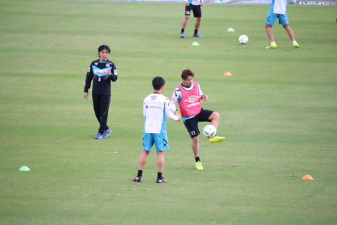 試合前4