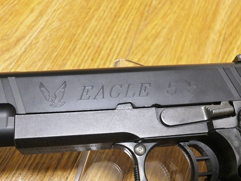 STI EAGLE 5.5 ガスガン KSC 2011シリーズ KSC】 STI2011 EAGLE5.5 HYBRID GBB 【レビュー】 : Airsoft