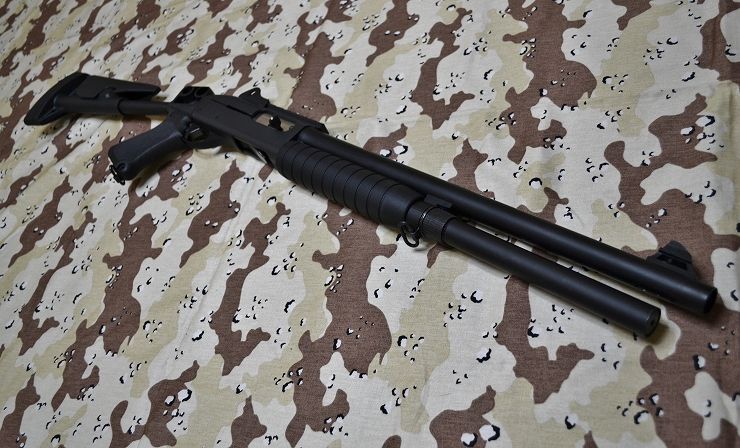 マルゼン】M1100ディフェンダーⅡライオットカスタム【カスタム