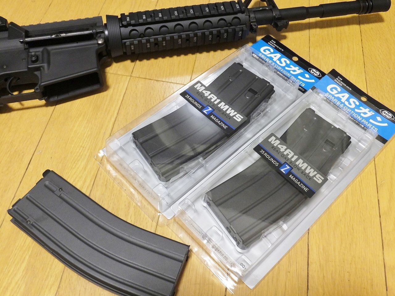 東京マルイ】M4A1 MWS ガスブローバックガン【レビュー 東京マルイ】M4A1 MWS ガスブローバックガン【レビュー