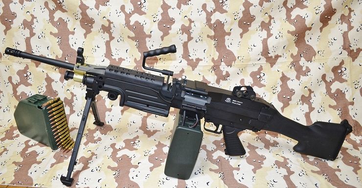 A&K】FN M249 MINIMI MkⅡ電動ガン前編【レビュー】 : Airsoft
